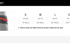 Boy Shorts Size Chart